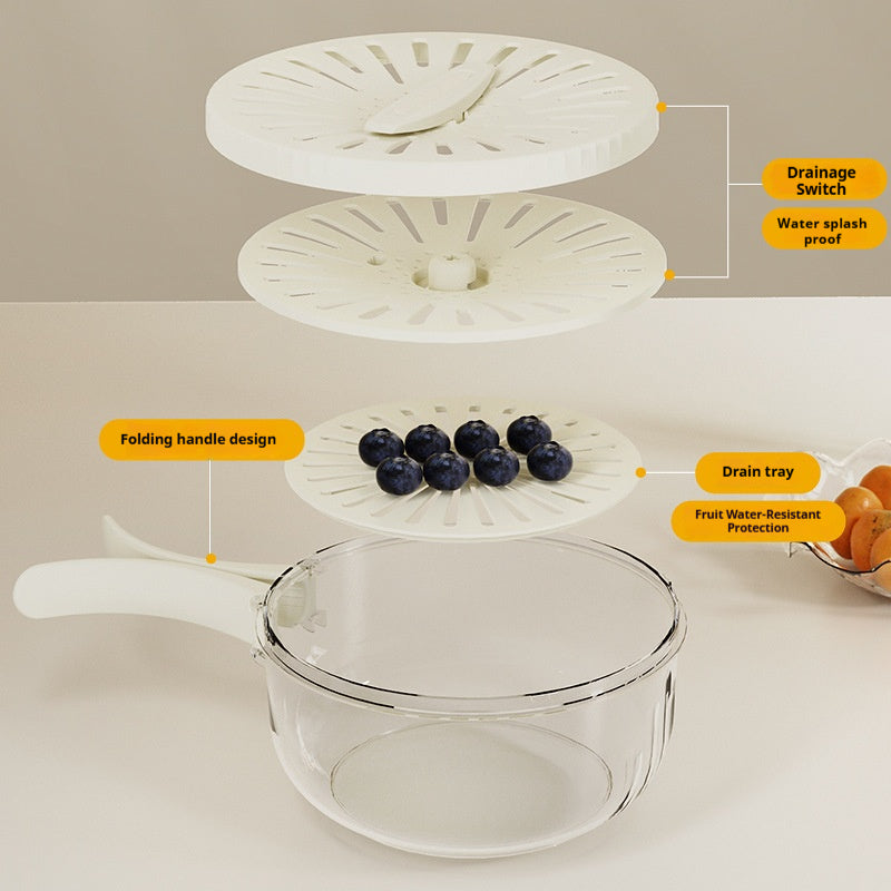 2-in-1 Multifunctional Fruit Washing Bowl
