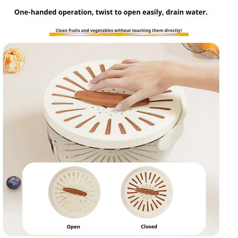 2-in-1 Multifunctional Fruit Washing Bowl
