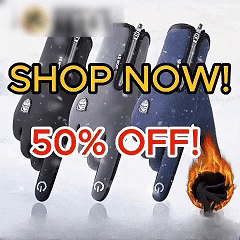 USOFUNS-Windproof Waterproof Heated Gloves