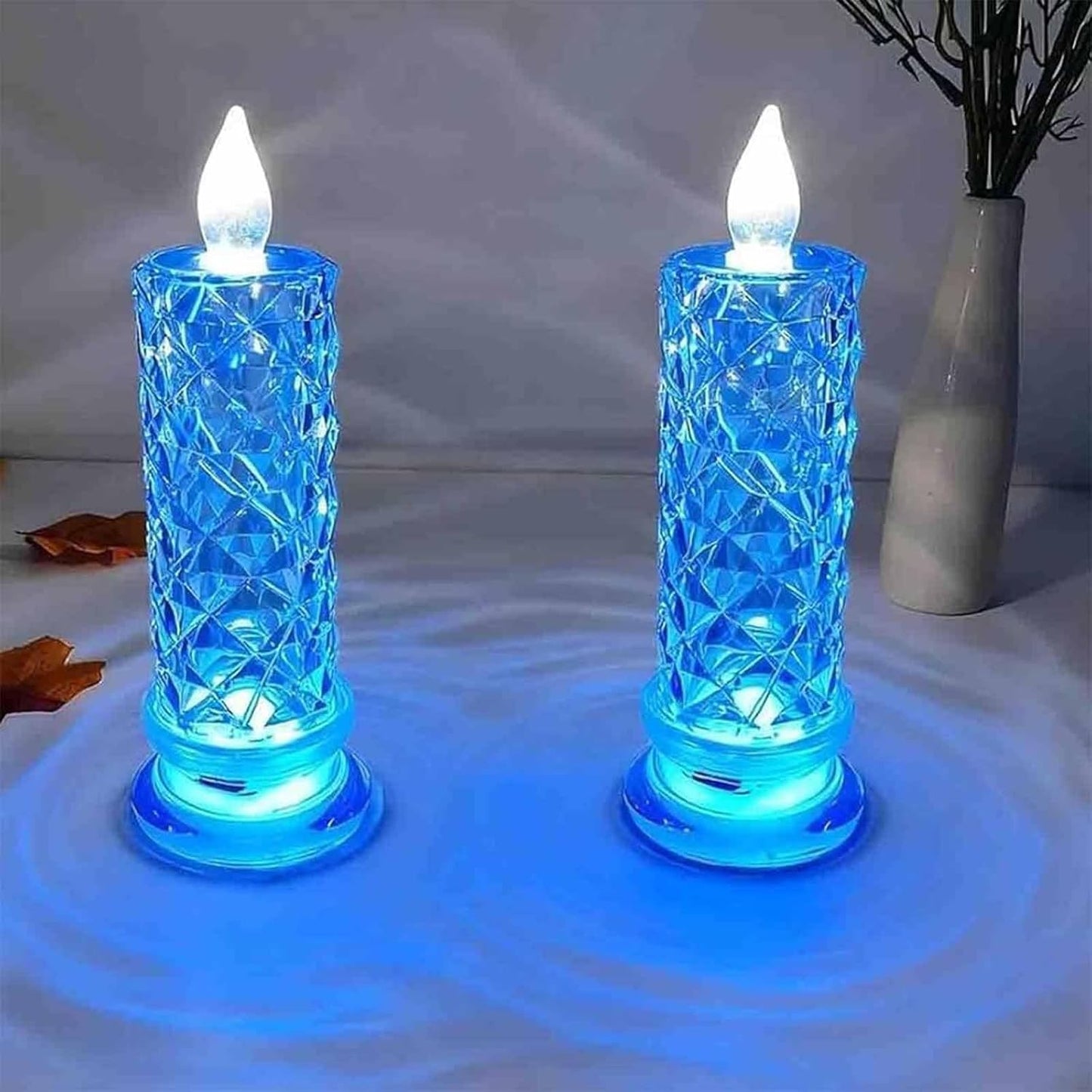 LED Crystal Candle Lights