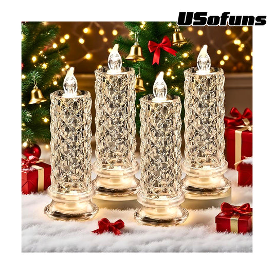 LED Crystal Candle Lights
