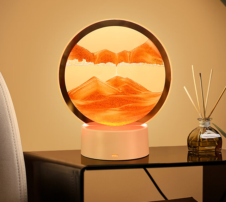 3D Hourglass Deep Sea Sandscape