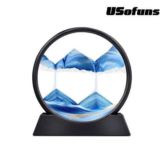 3D Hourglass Deep Sea Sandscape