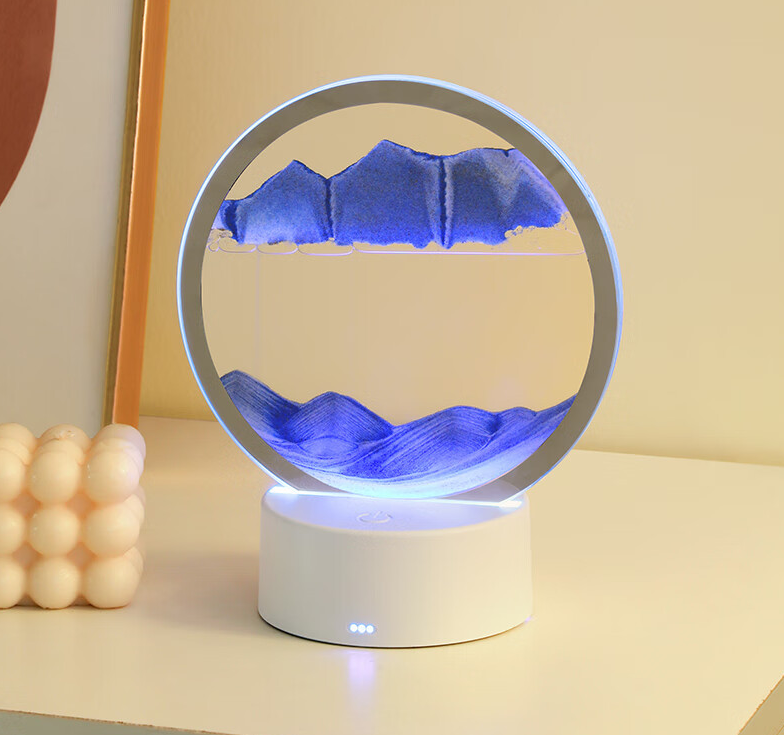 3D Hourglass Deep Sea Sandscape