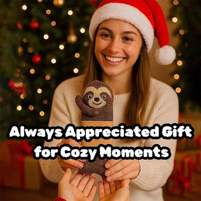 Cozy 3D Knit Animal Socks