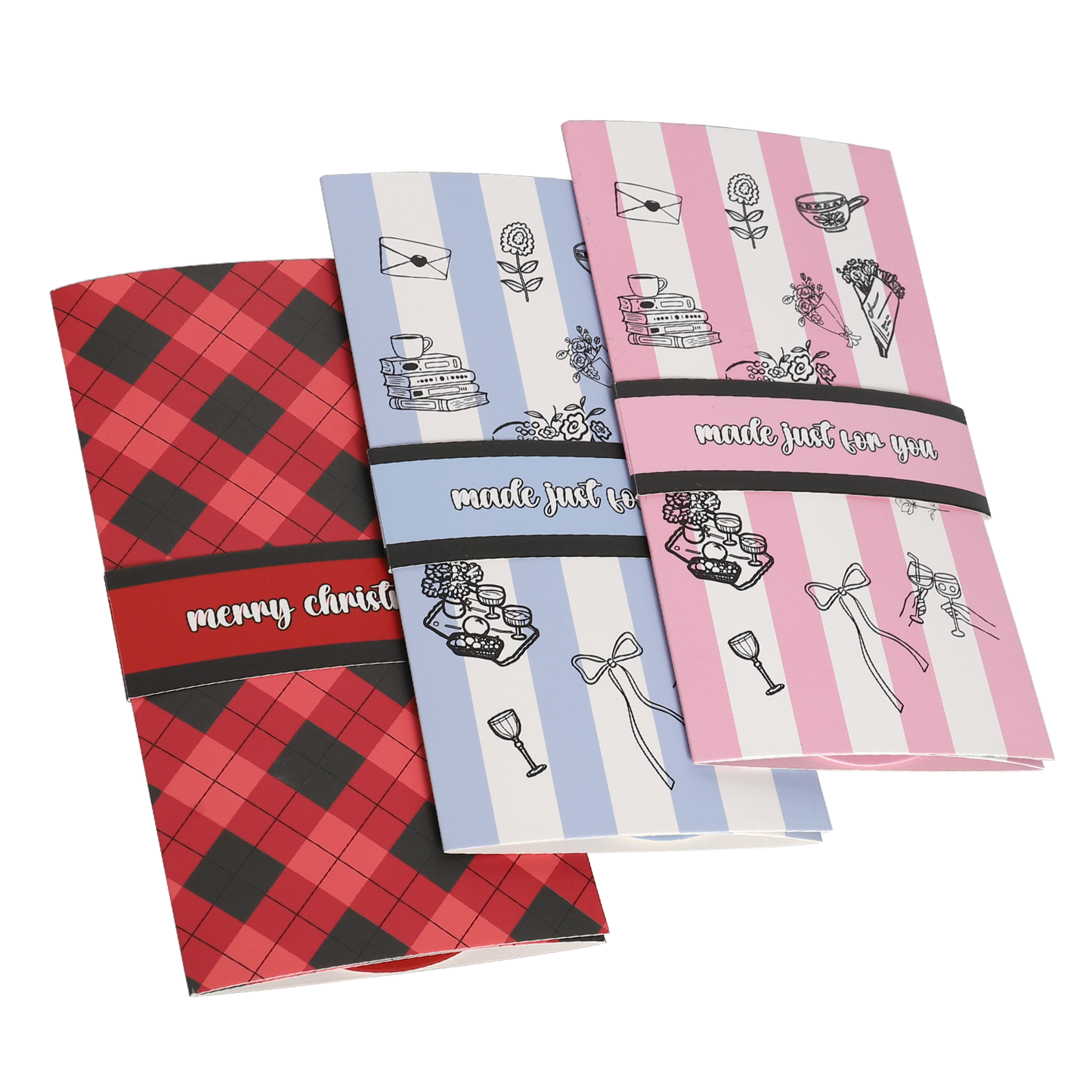 Handmade Christmas gift card booklet