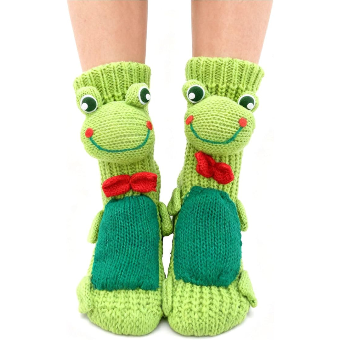 2025 New Cozy 3D knit-animal-socks
