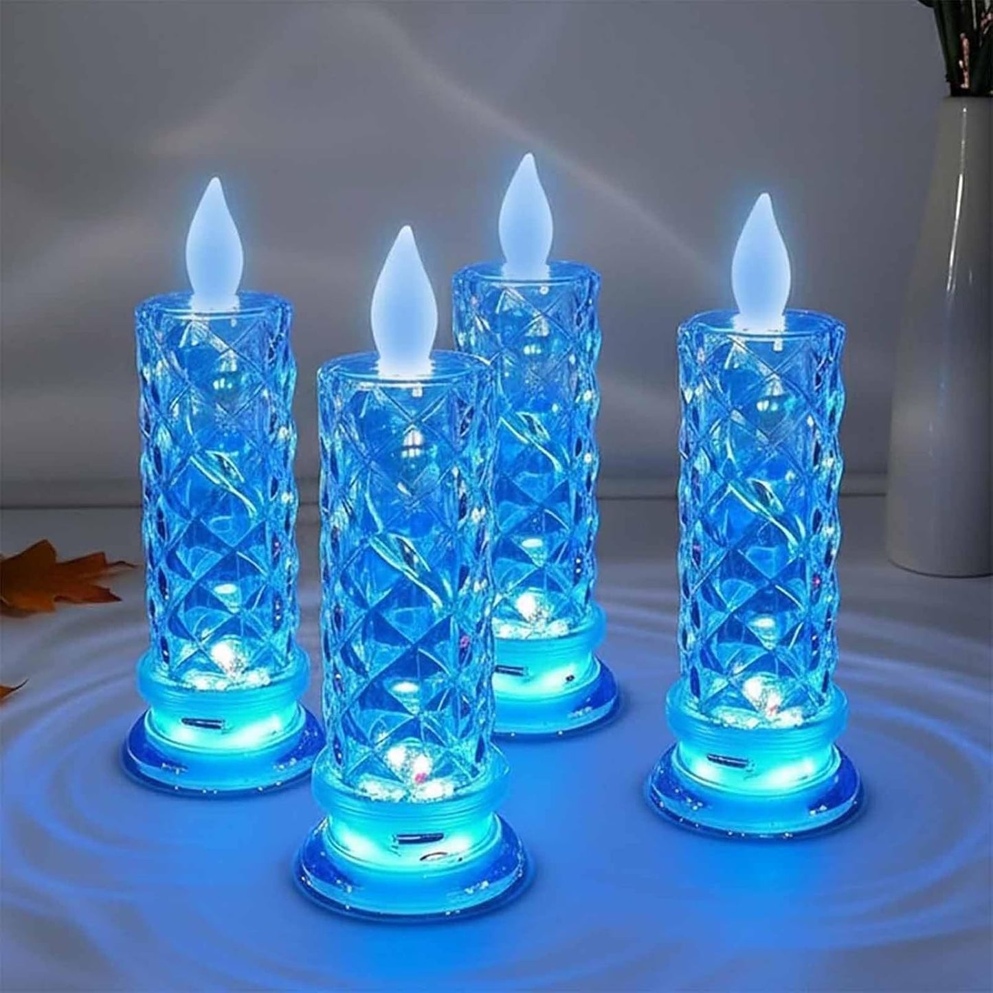 LED Crystal Candle Lights