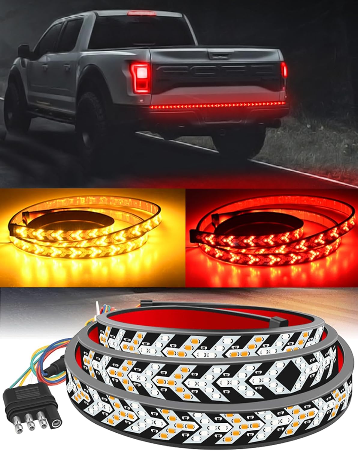 60-Inch LED Tailgate Light Bar Strip