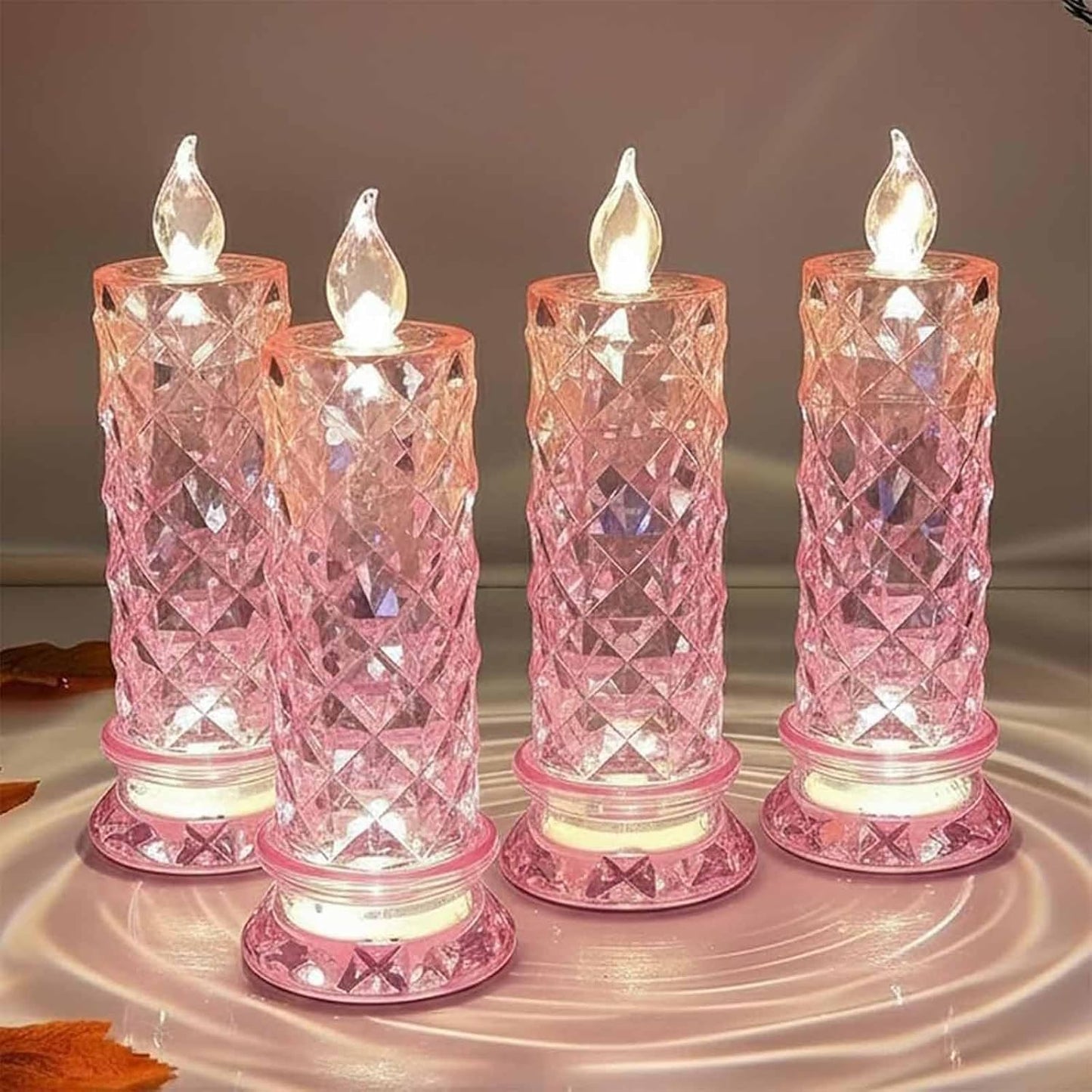 LED Crystal Candle Lights