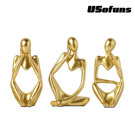 3pcs Abstract Art Sculpture