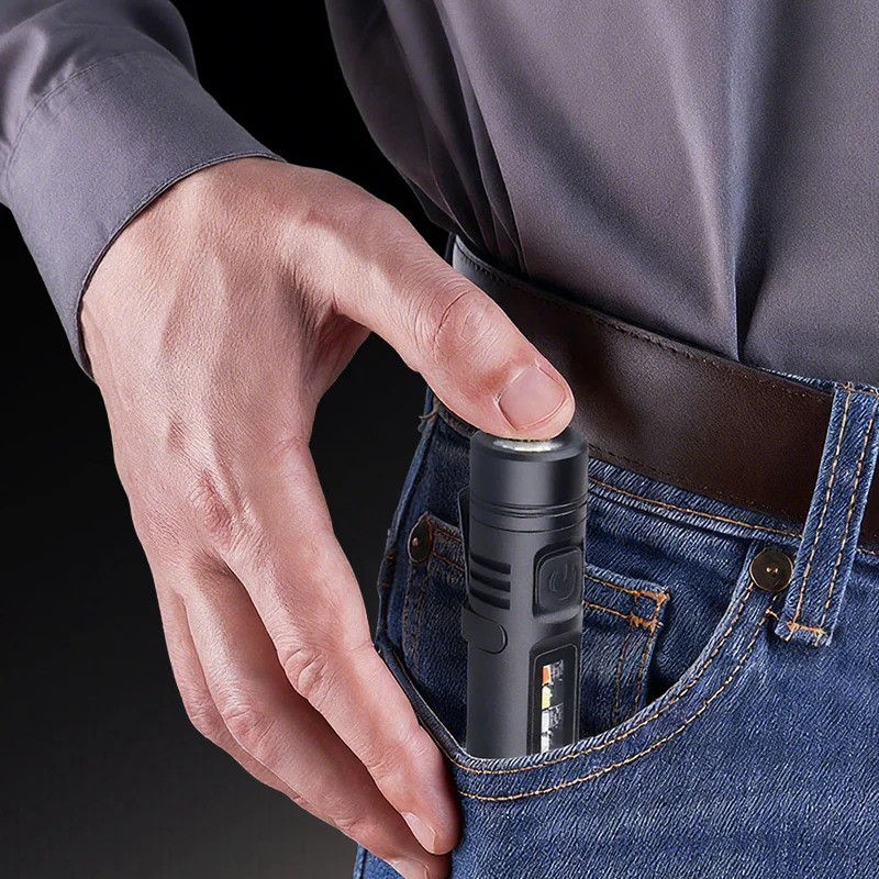 Mini-Multifunktions-Taschenlampe aus Aluminiumlegierung