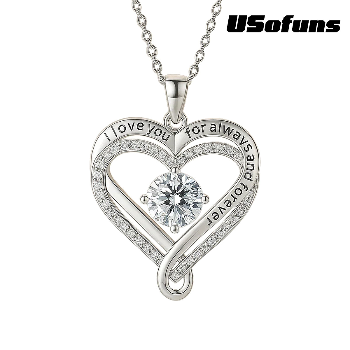 To My Wife - Love You Forever & Always Necklace