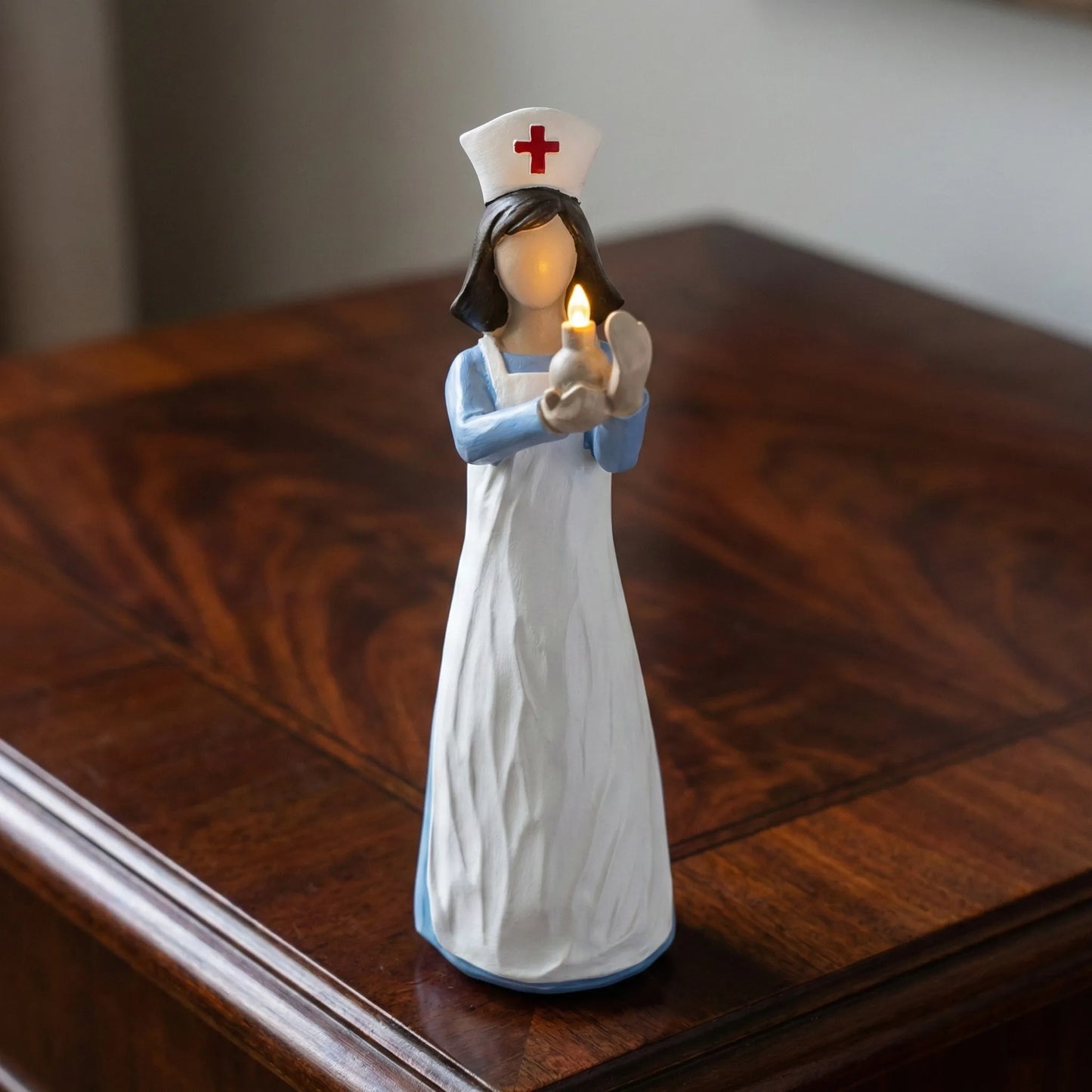 Hand-Painted Resin Angel Nurse Statue