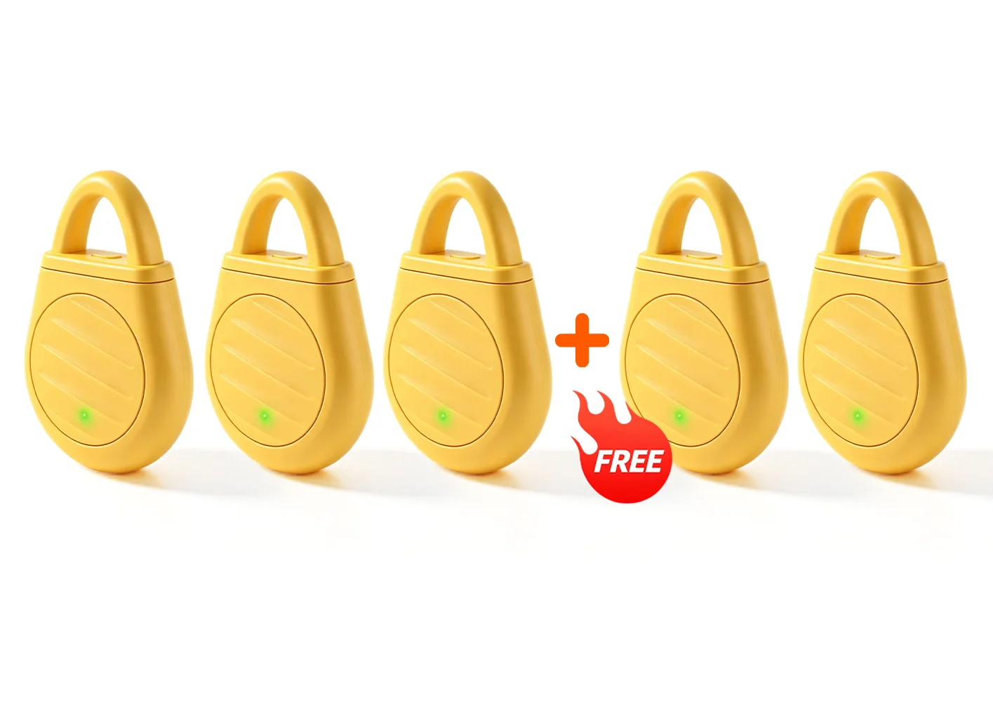 Portable Ultrasonic Bird Repellent Keychain