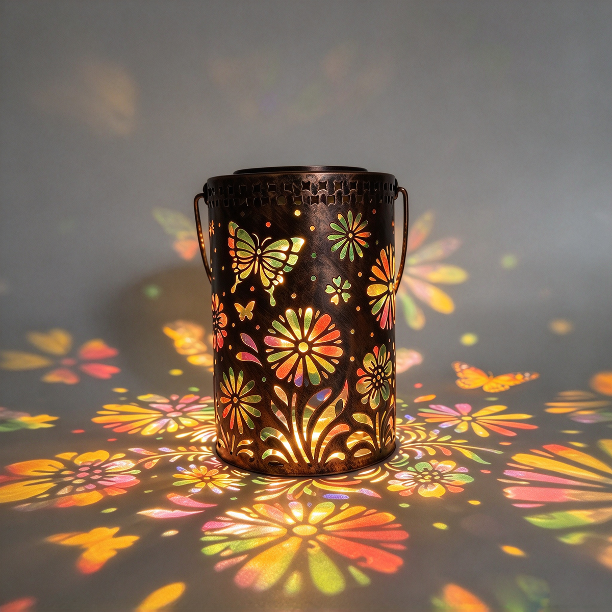 Butterfly Solar Lanterns Waterproof Hanging Lights