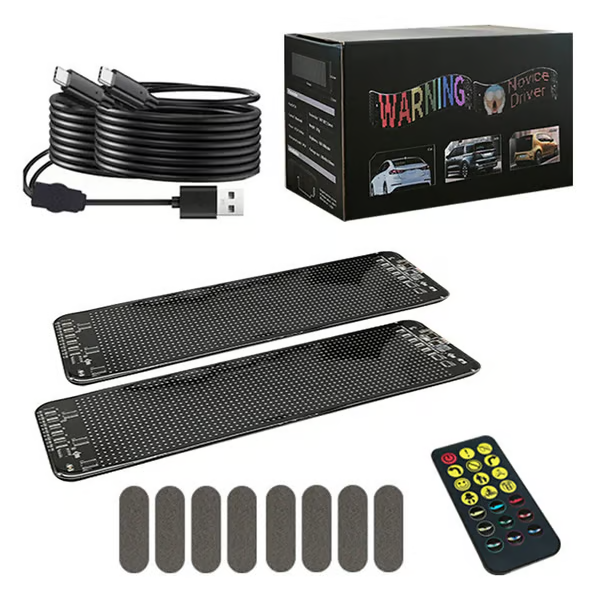 Colorful Eye Lamp Soft Screen for Car Windows