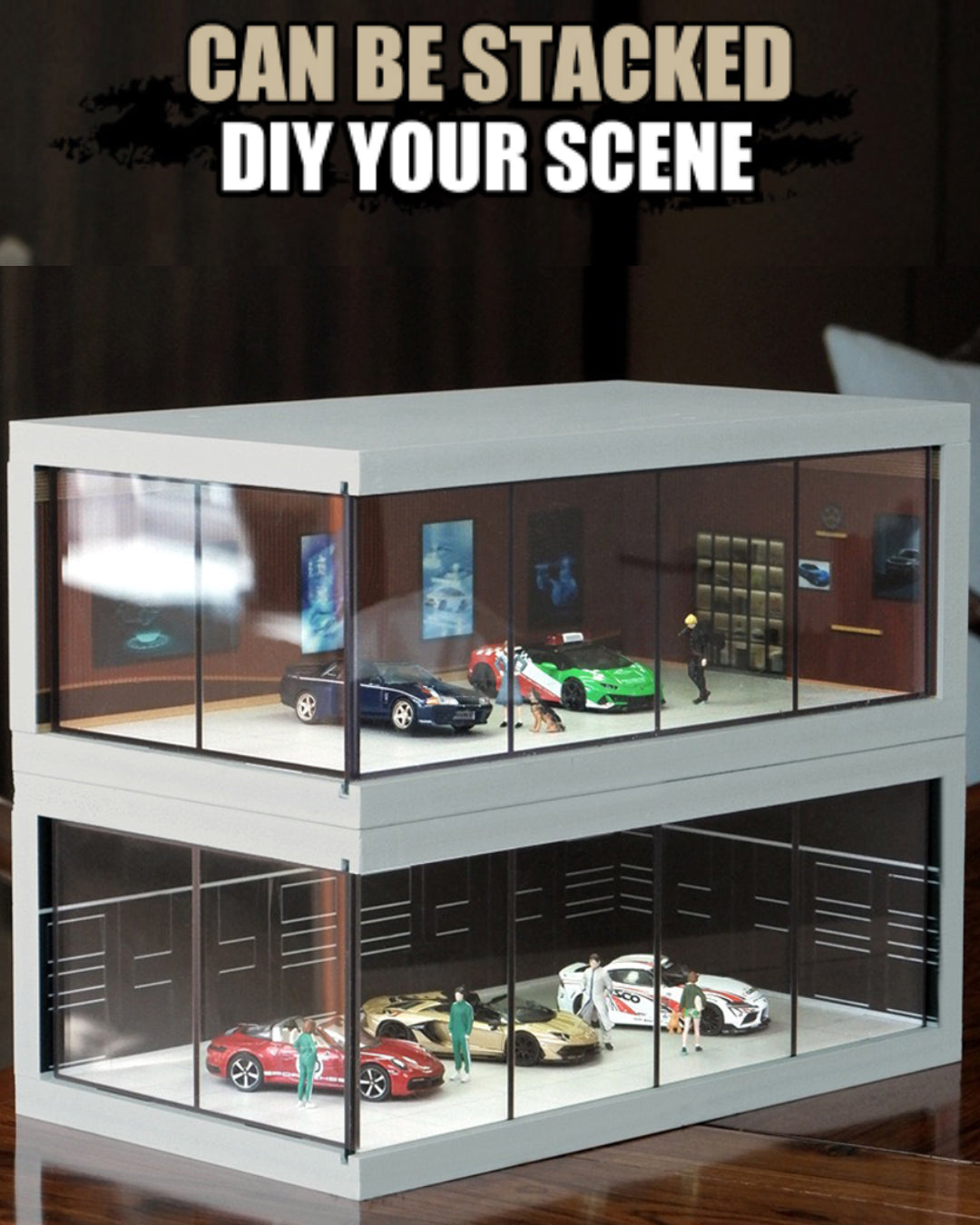 1/64 Scale Car Showroom Diecast Model