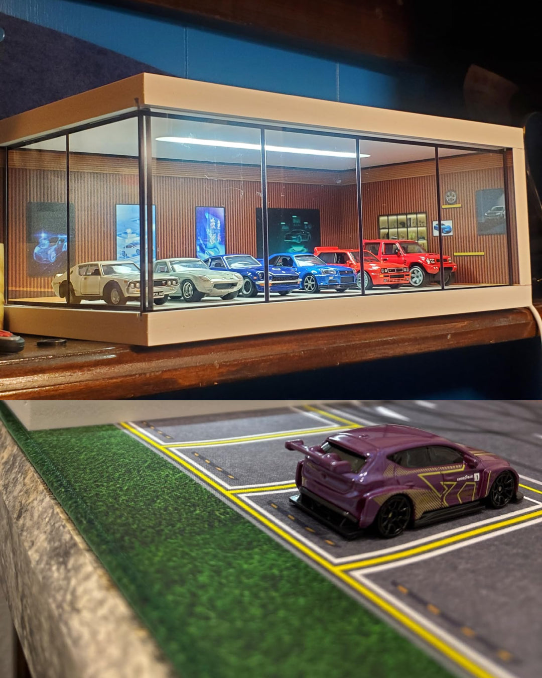 1/64 Scale Car Showroom Diecast Model