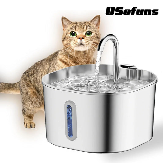 Cat Water Fountain Stainless