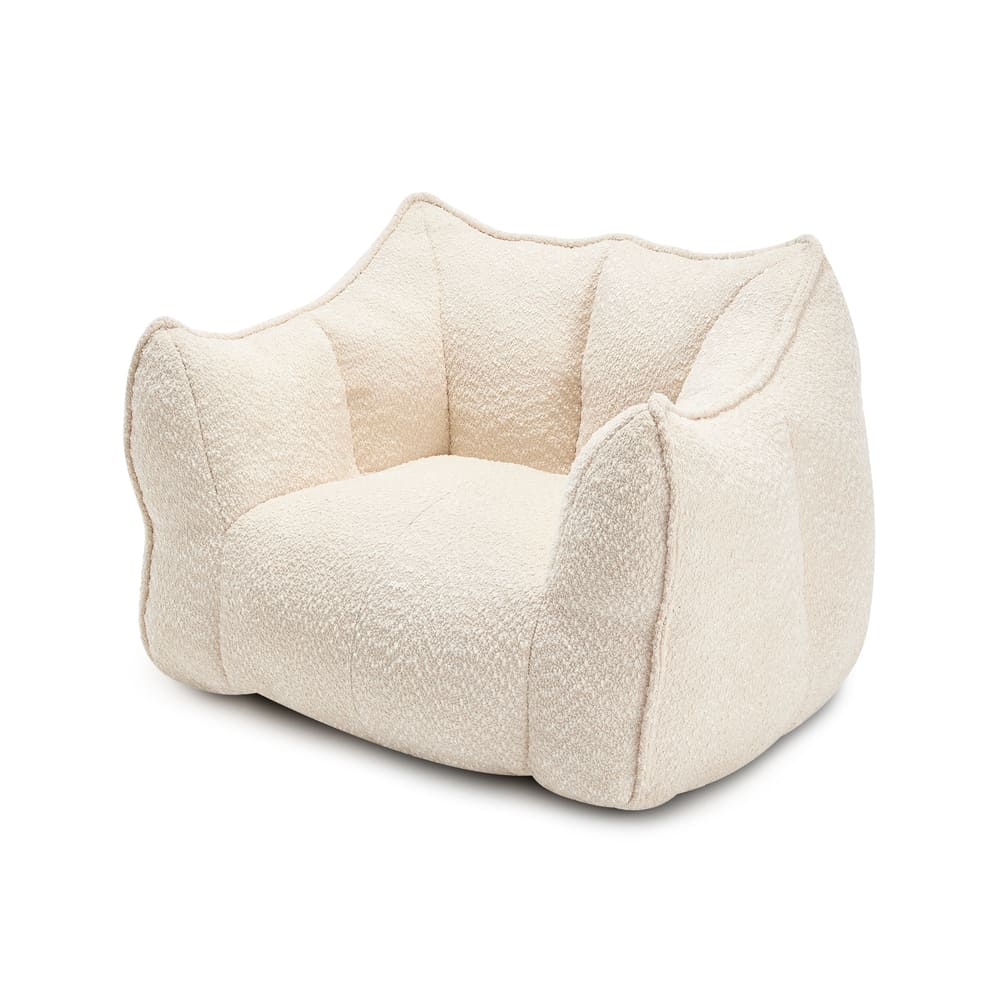 Sofa chairs with highly resilient foam for living rooms and bedrooms, comfortable square lazy sofas, sofas for adults to play, read and watch TV