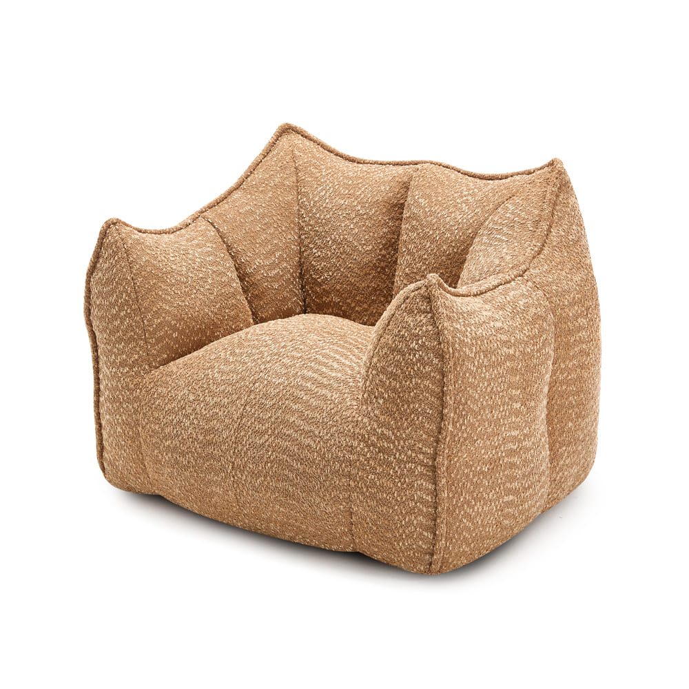 Sofa chairs with highly resilient foam for living rooms and bedrooms, comfortable square lazy sofas, sofas for adults to play, read and watch TV