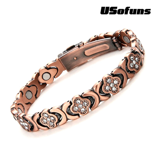 Flower Copper Bracelet(Solid Copper)
