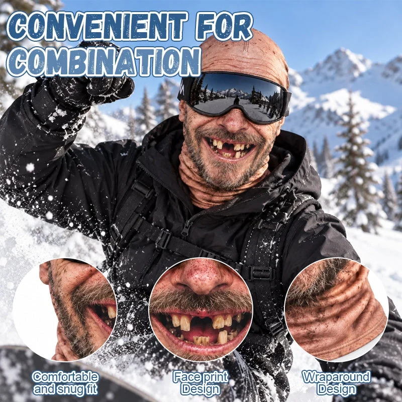 3D Funny Realistic Face Ski Mask