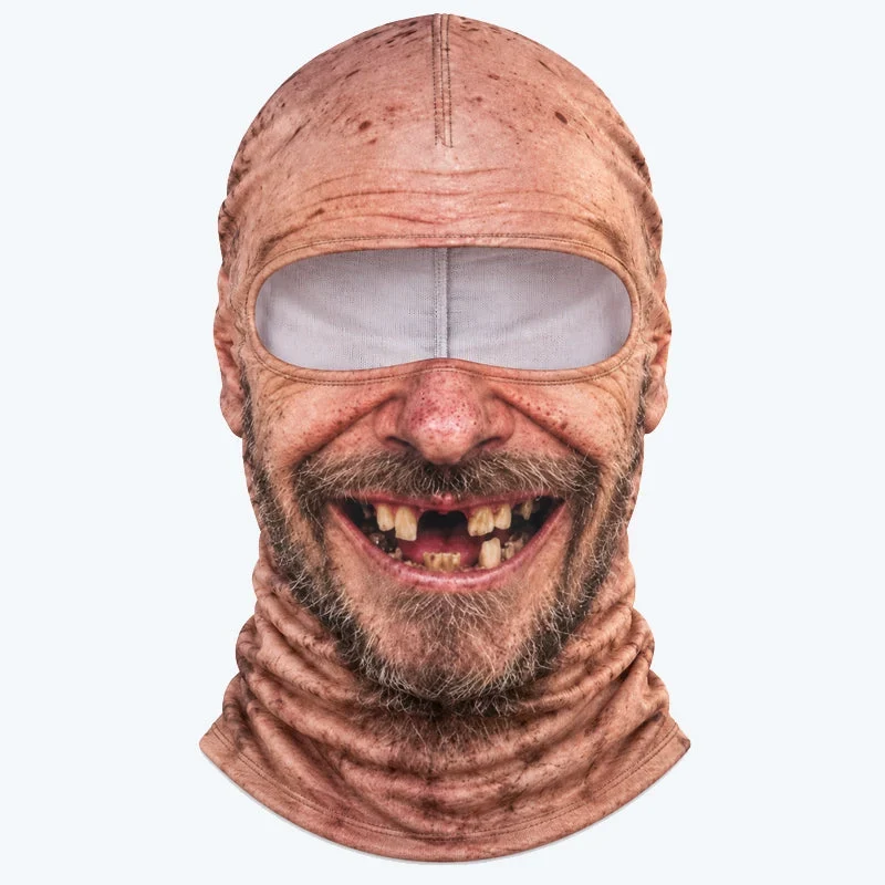 3D Funny Realistic Face Ski Mask