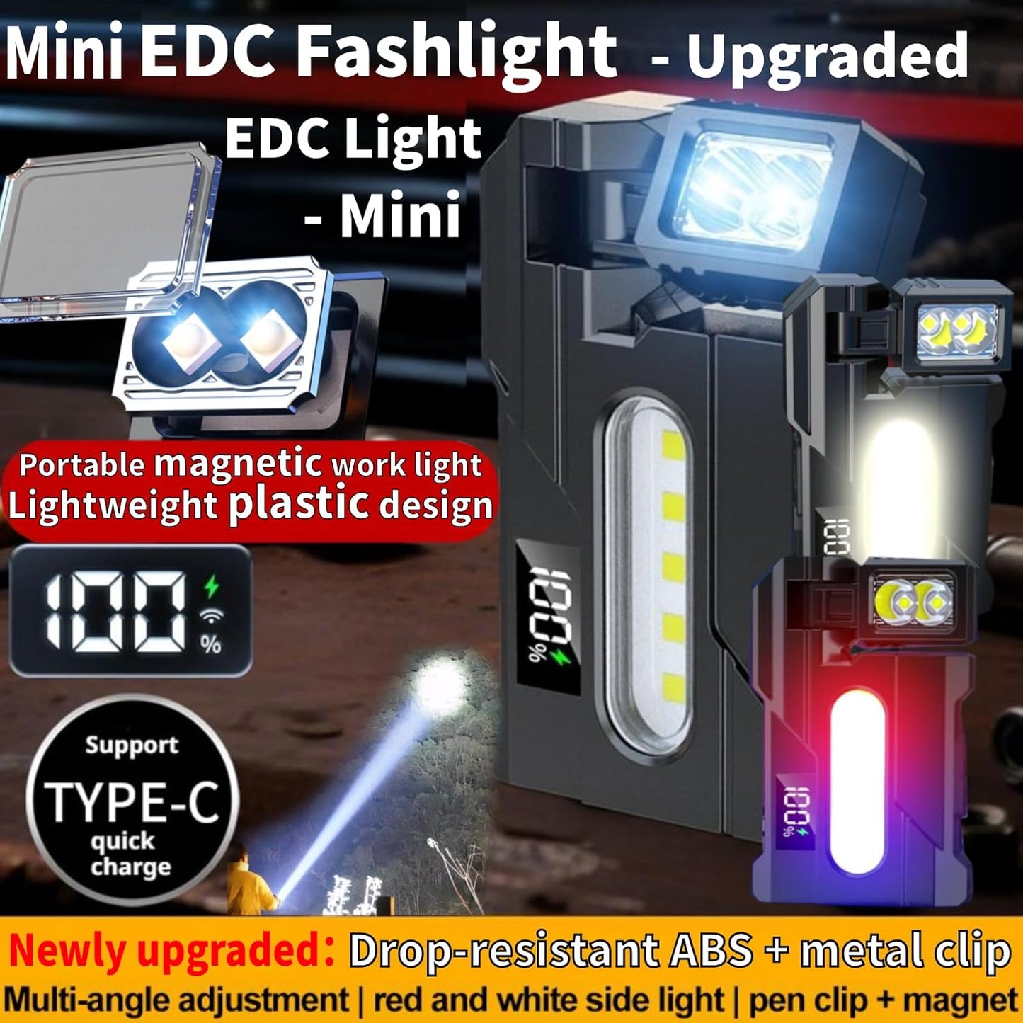 Mini EDC fashlight-upraded