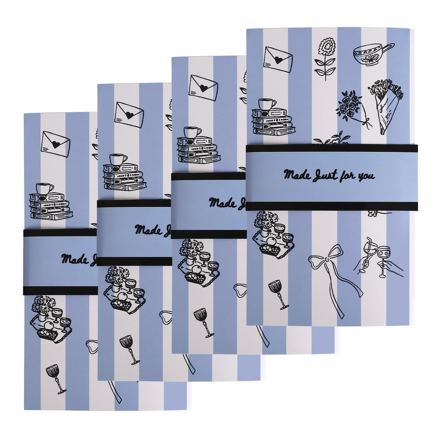 Handmade Christmas gift card booklet