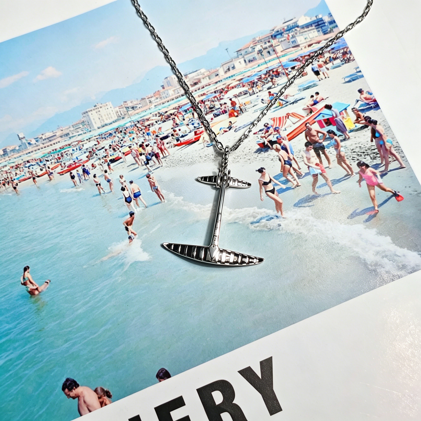 Hydrofoil Surf Pendant Necklace