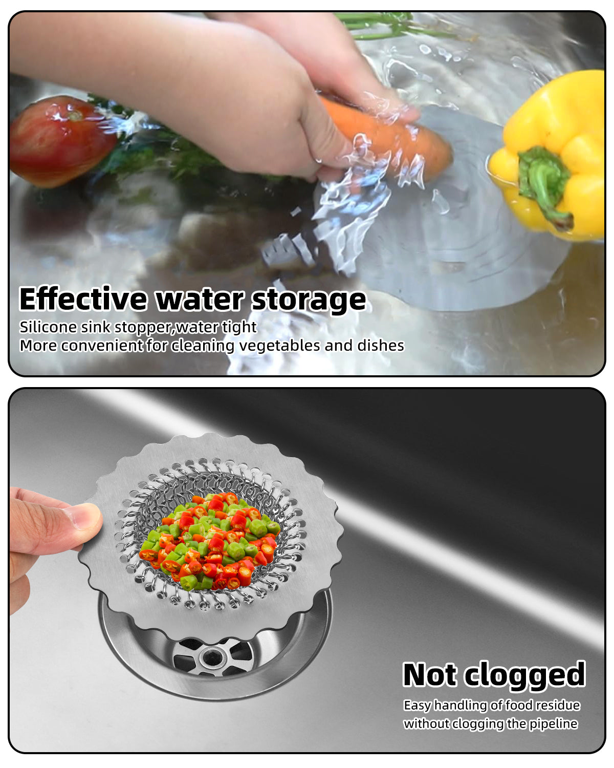 Kitchen Sink Drain Strainer