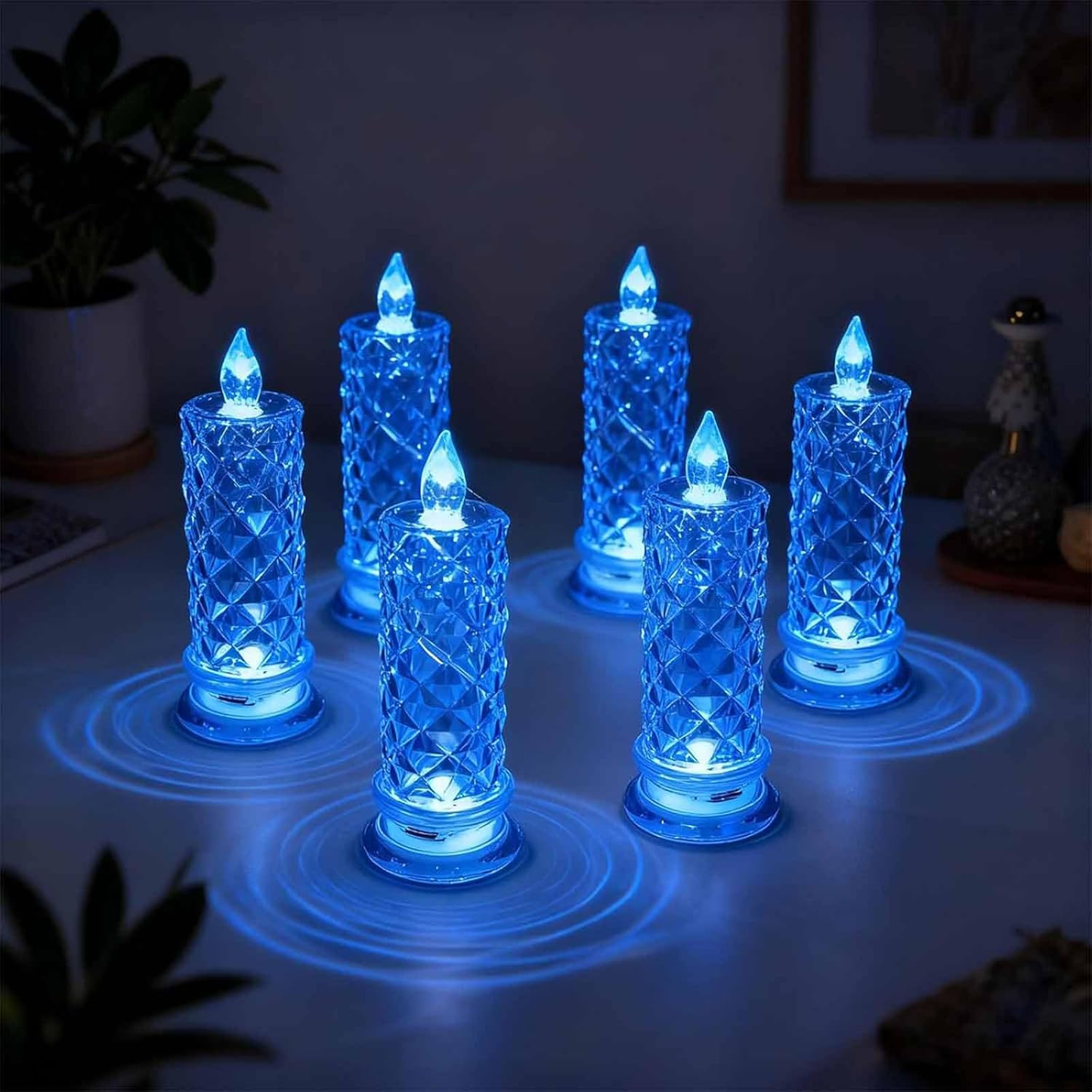 LED Crystal Candle Lights