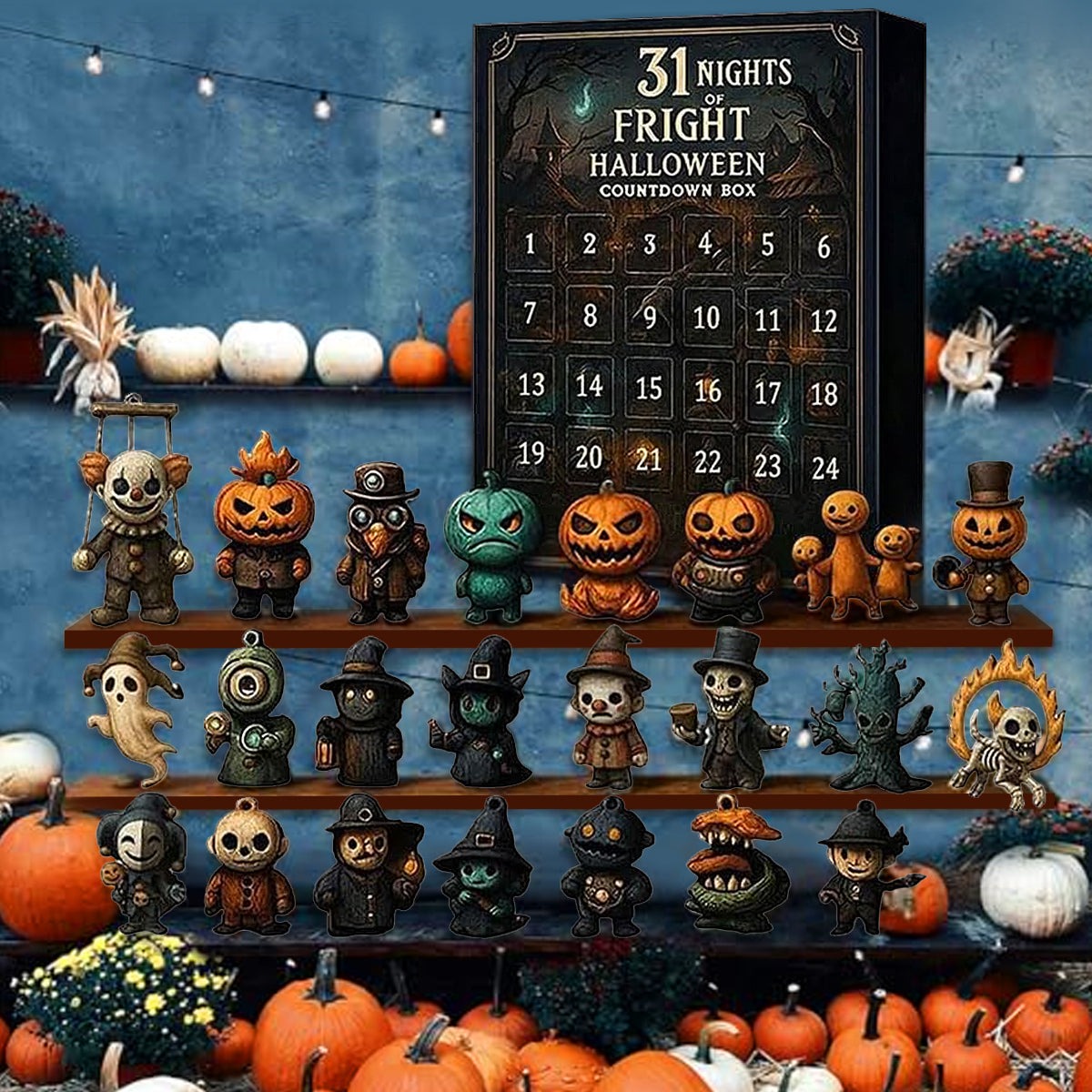 Nights of Fright Halloween Countdown Box