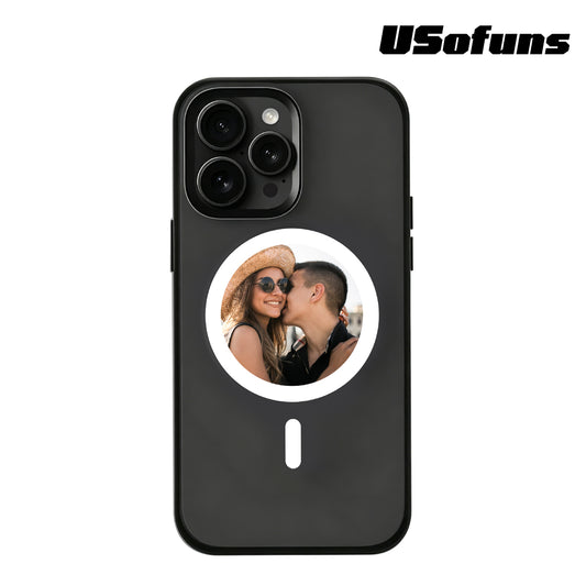 Personalized E-ink Phone Case (Round)