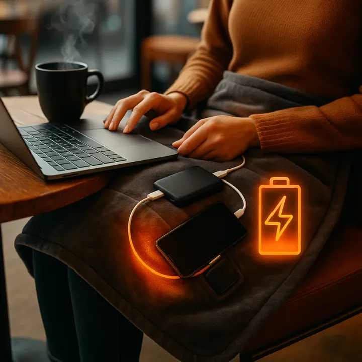 Christmas Sale - Portable Heated Shawlb