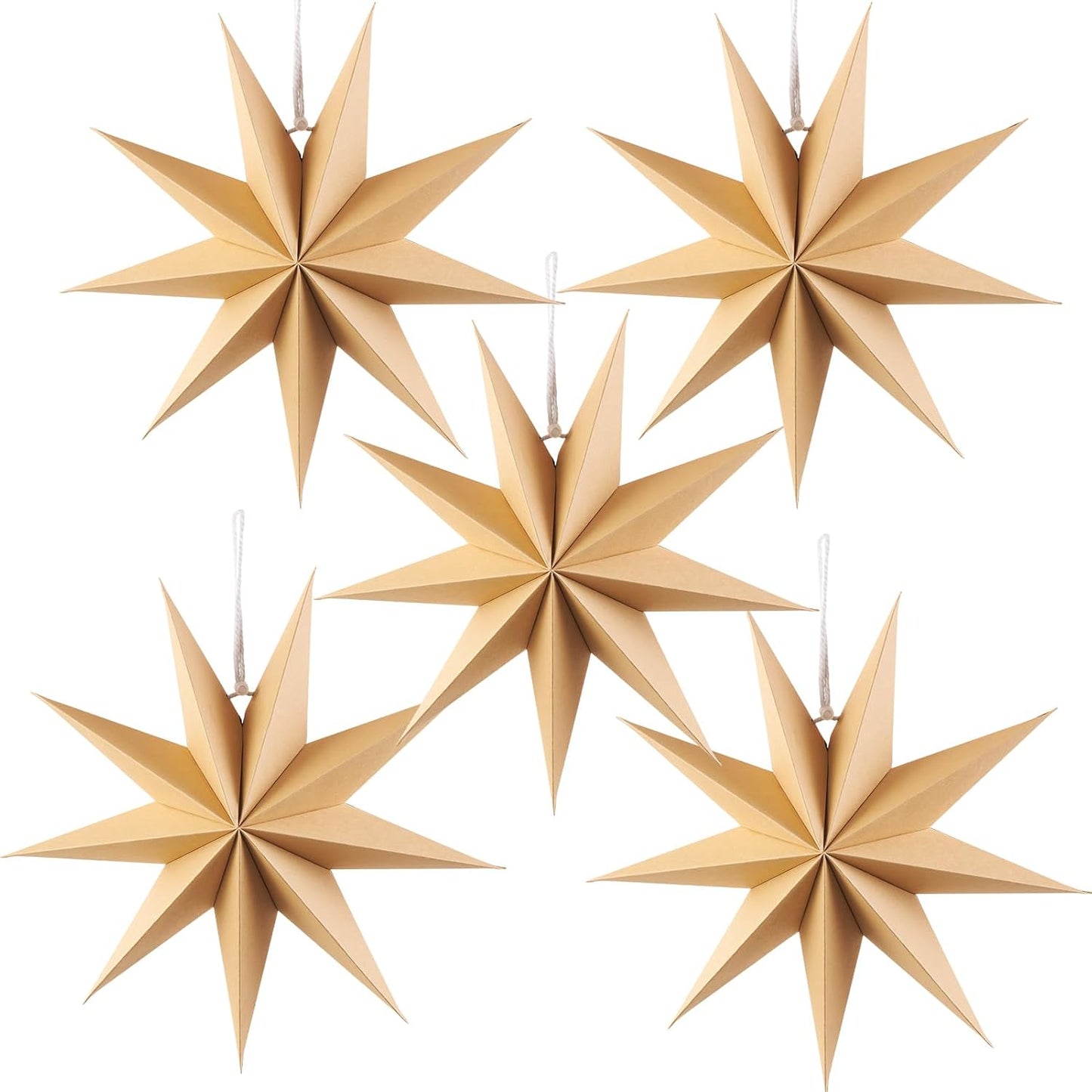 9-Pointed Paper Star Lanterns(12in)