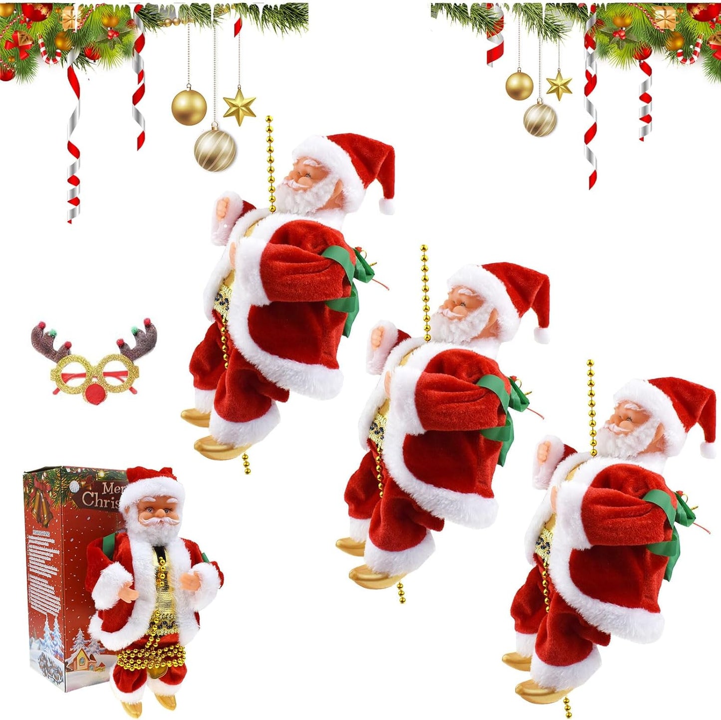 Santa Claus Musical Climbing Rope