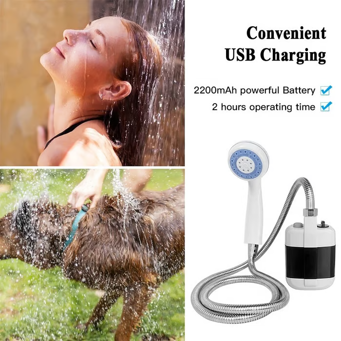 2026-Latest Portable Shower for Camping