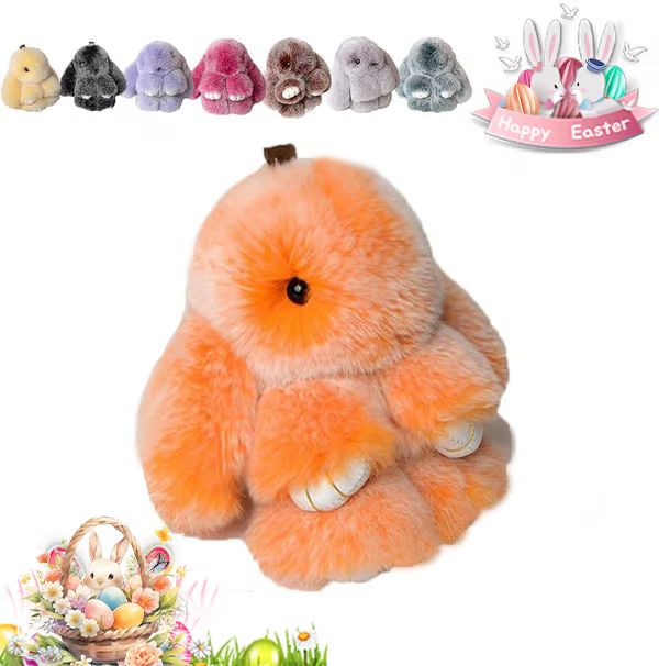 Handmade Soft Bunny Charms