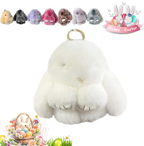 Handmade Soft Bunny Charms