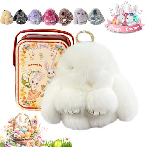 Handmade Soft Bunny Charms