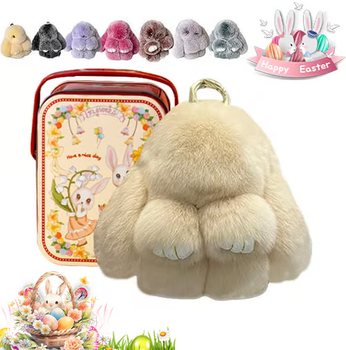 Handmade Soft Bunny Charms