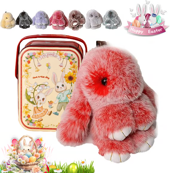Handmade Soft Bunny Charms