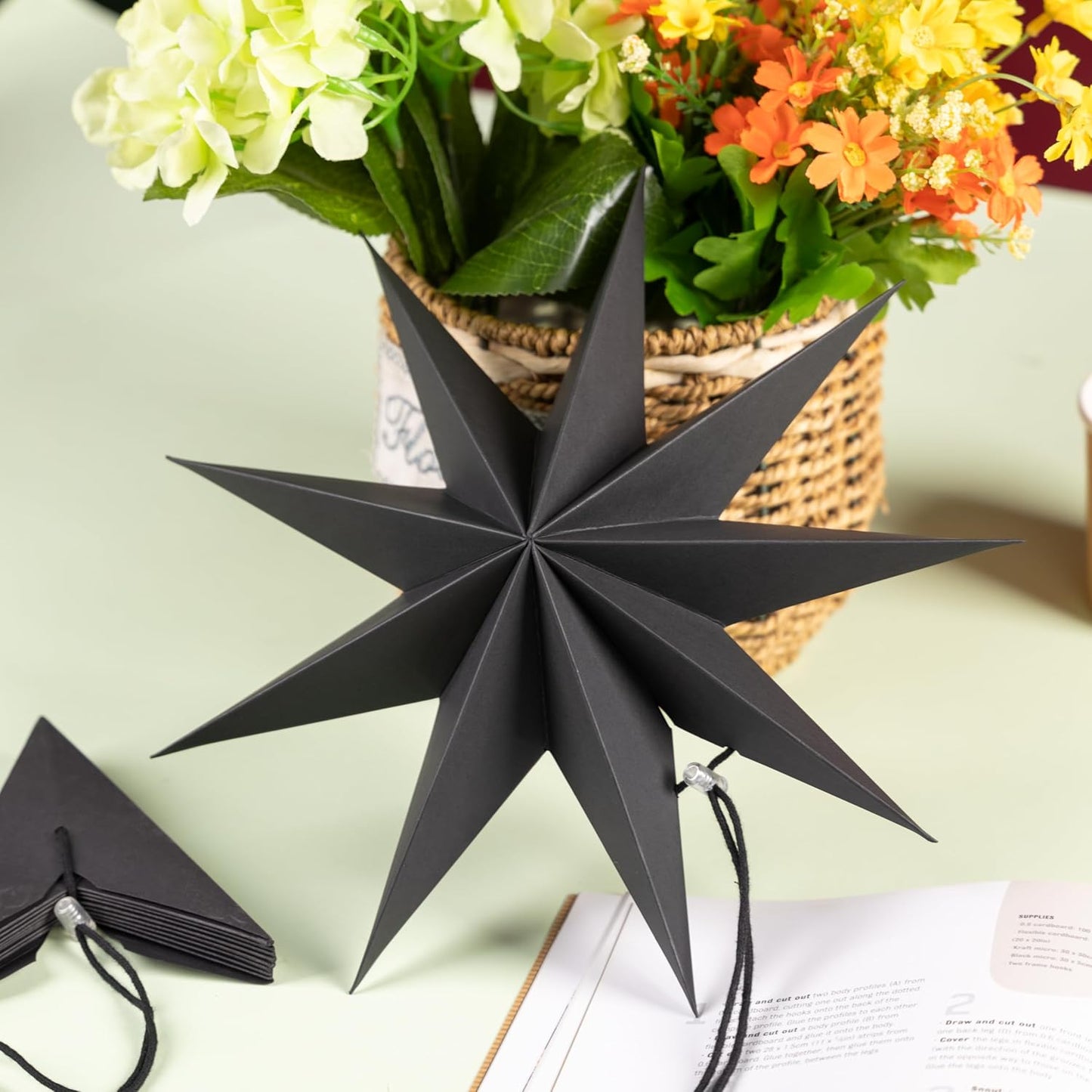 9-Pointed Paper Star Lanterns(12in)