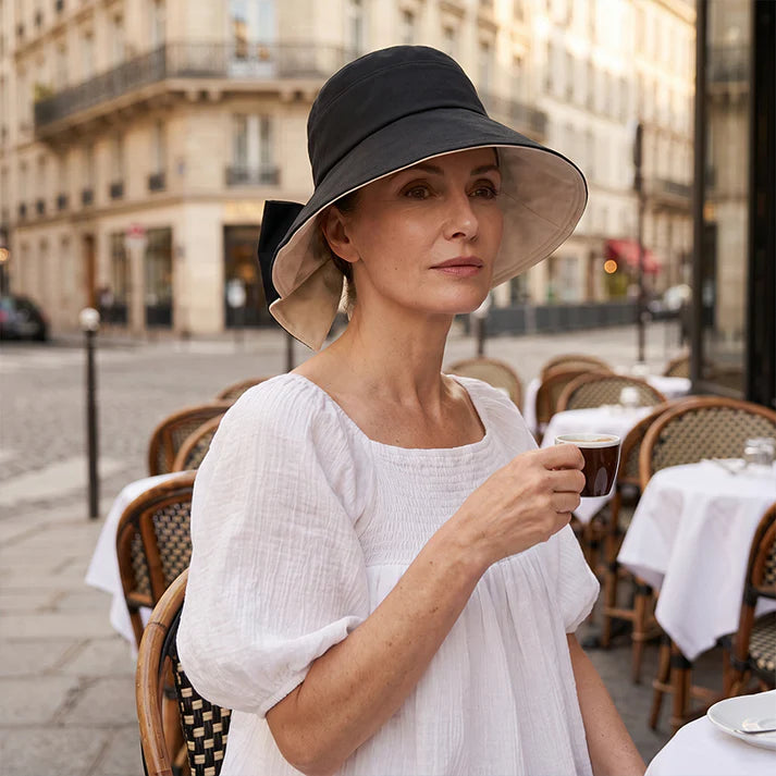 Women's Bowknot Sun-Protective Hat