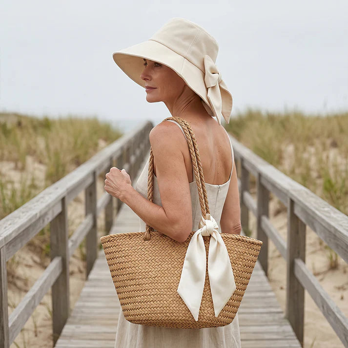 Women's Bowknot Sun-Protective Hat