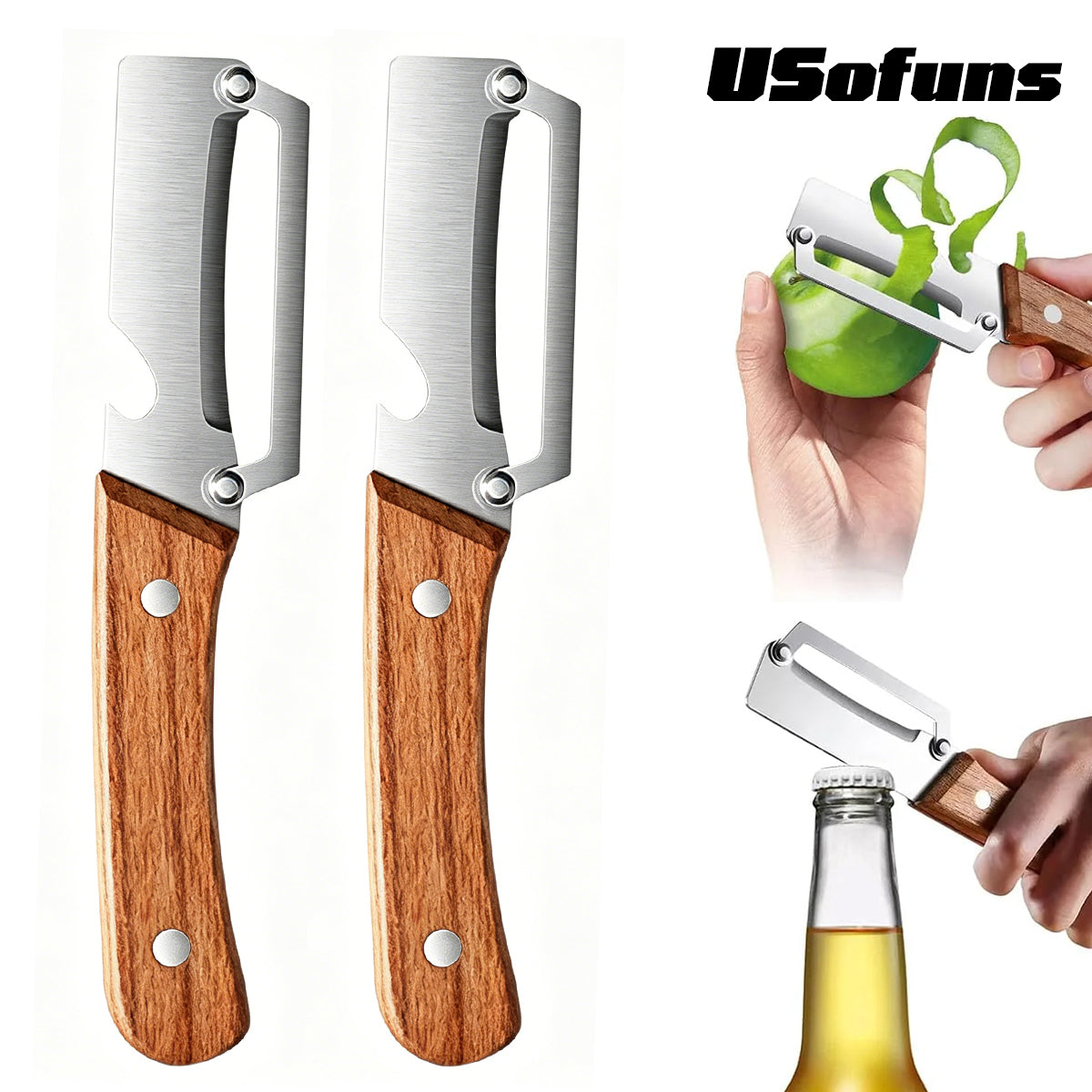 2-in-1 Vegetable Peeler and Bottle Opener