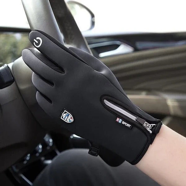 USOFUNS-Windproof Waterproof Heated Gloves